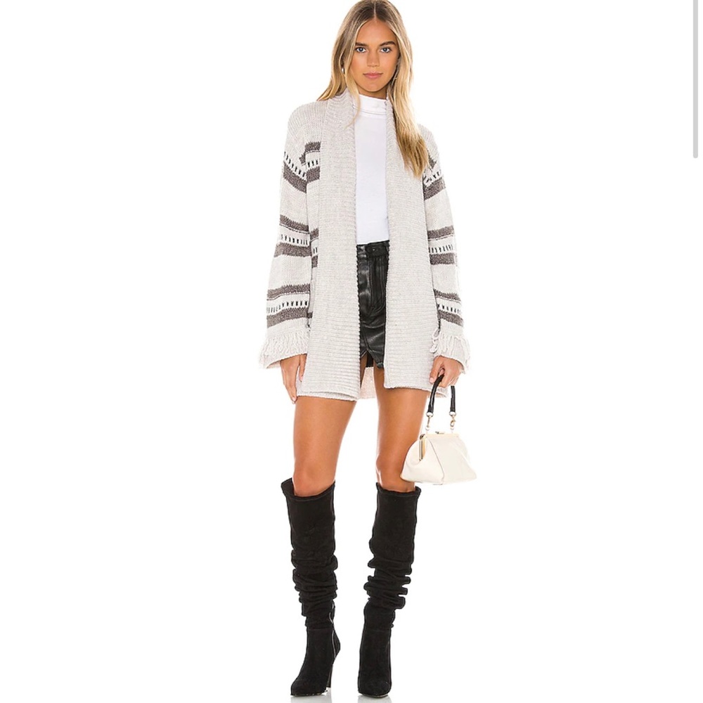 JACK BBDakota Steve Madden Fringe Theory Cardigan